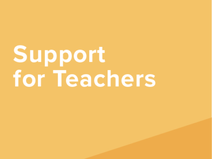 Support for Teachers