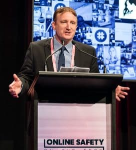 Martin Talking at the Online Safety on the Edge Conference