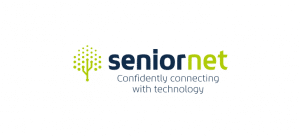 SeniorNet Logo Confidently connecting with technology