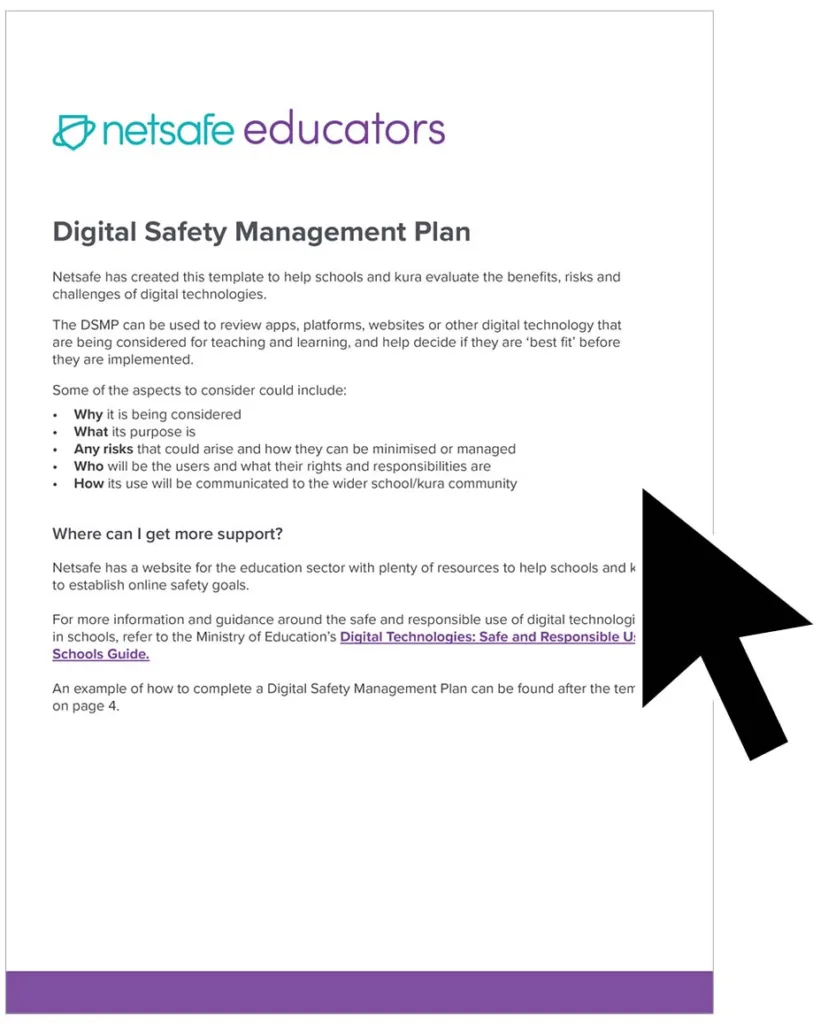 Digital Safety Management Plan